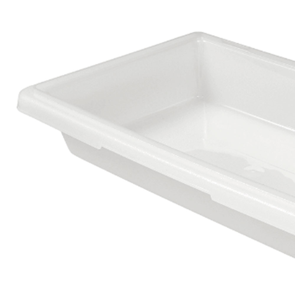 Caja alimentos polietileno 6.6lt 30.5 x 46 x 9cm blanco Cambro