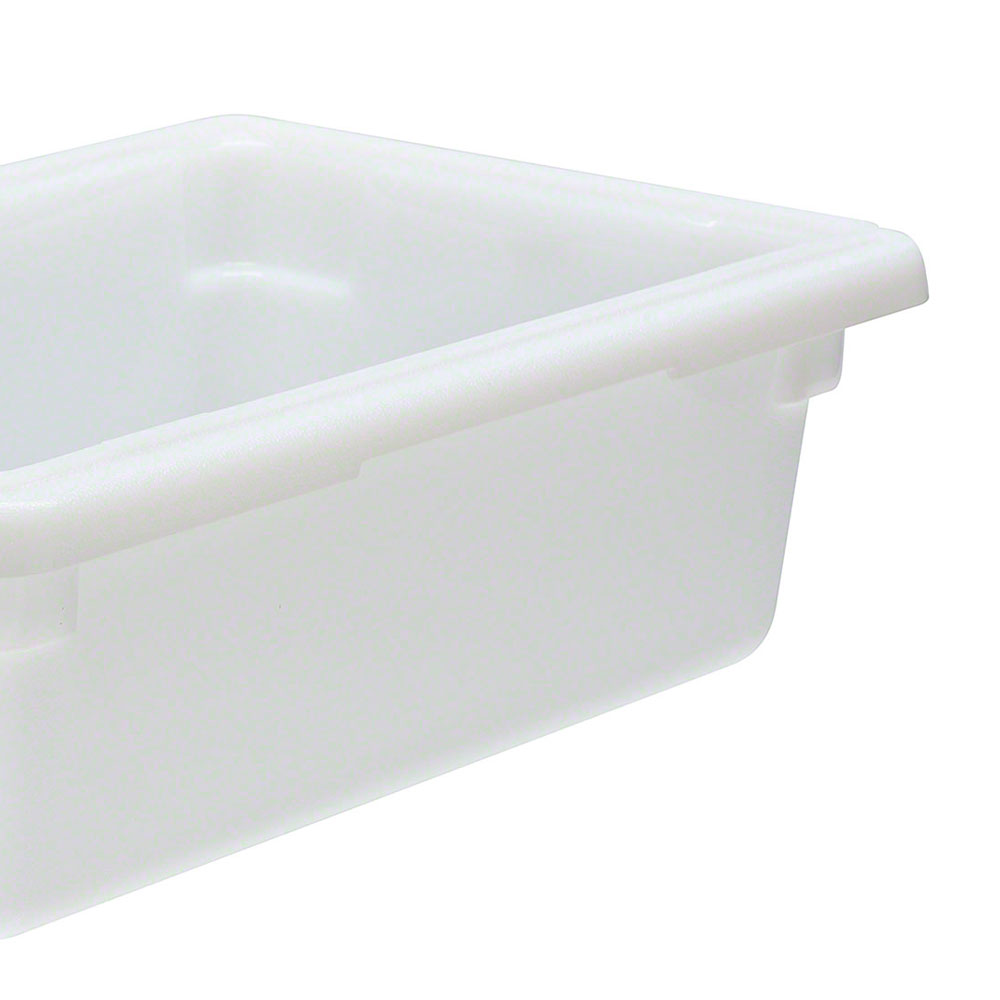 Caja alimentos polietileno 11.4lt 30.5 x 46 x 15cm blanco Cambro