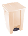 Papelera de Pedal 45 Lts beige - Rubbermaid