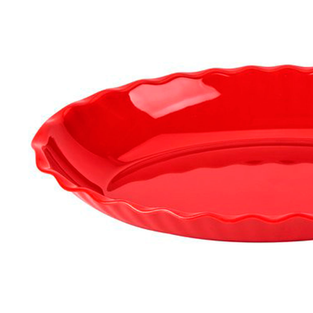 Fuente para delicatesen copolimero 3.2 lts. rojo Cambro