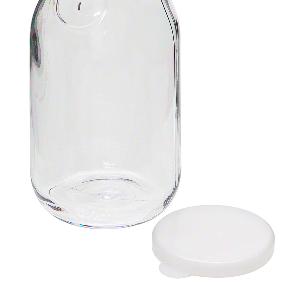 Garrafa con tapa para bebidas 1lt policarbonato transparente Cambro