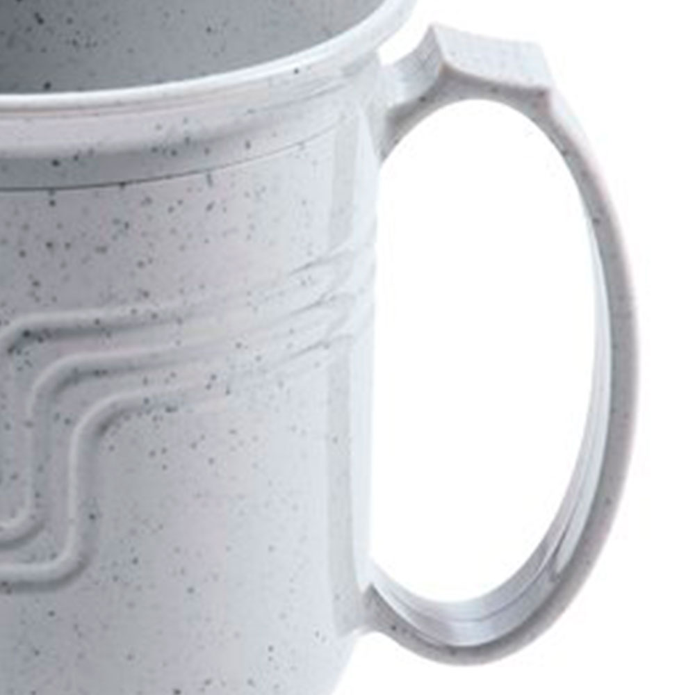 Mug isotermico 8 oz color gris moteado Cambro