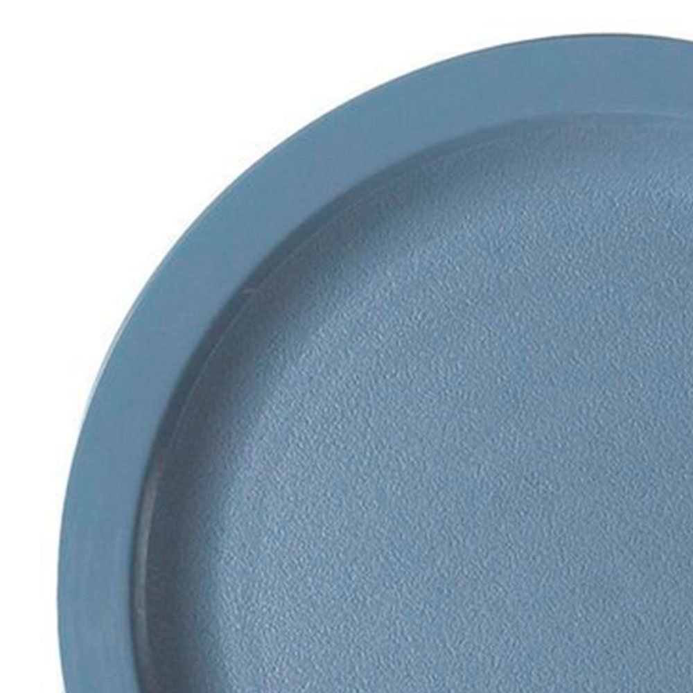 Plato en policarbonato borde delgado de 21cm azul pizarra - Cambro