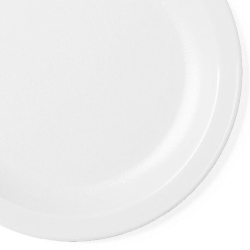 Plato policarbonato borde delgado 16.5cm blanco Cambro