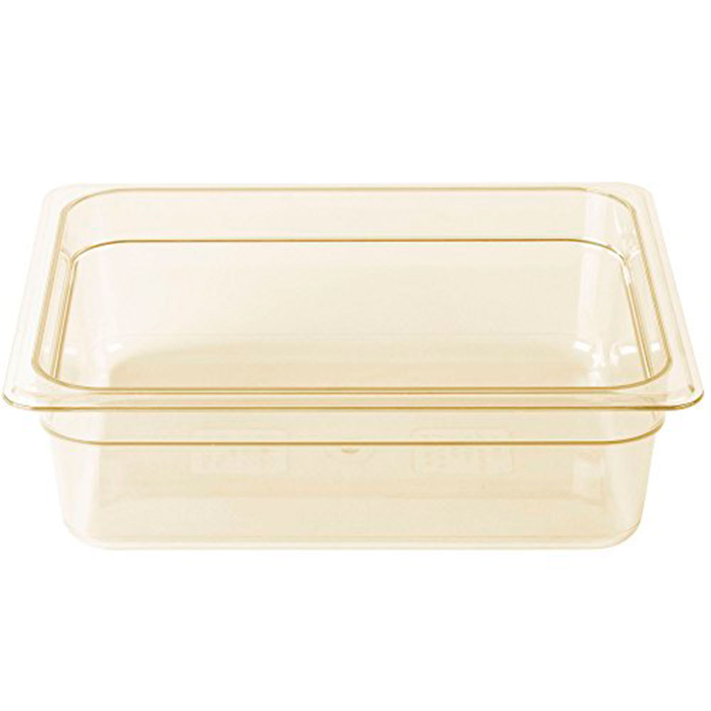 Recipiente H-Pan ámbar 1/2 altas temperaturas - Cambro