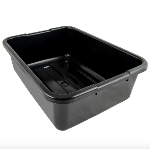 Recipiente cambox utensilios 38.6 x 51 x 17.6cm negro - Cambro