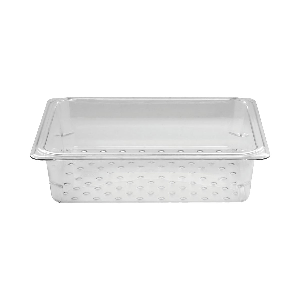 Recipiente colador para 24cw 1/2 Prof 7,6 cm policarbonato transparente *Cambro