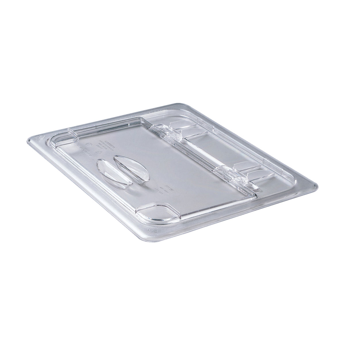 Tapa bisagra azafate 1/2 policarbonato transparente Cambro