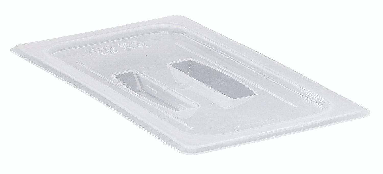 Tapa con asa para 1/3 polipropileno translucida Cambro