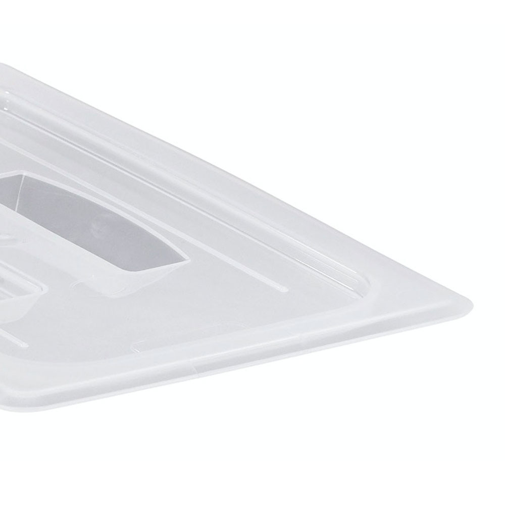 Tapa con asa para 1/3 polipropileno translucida Cambro