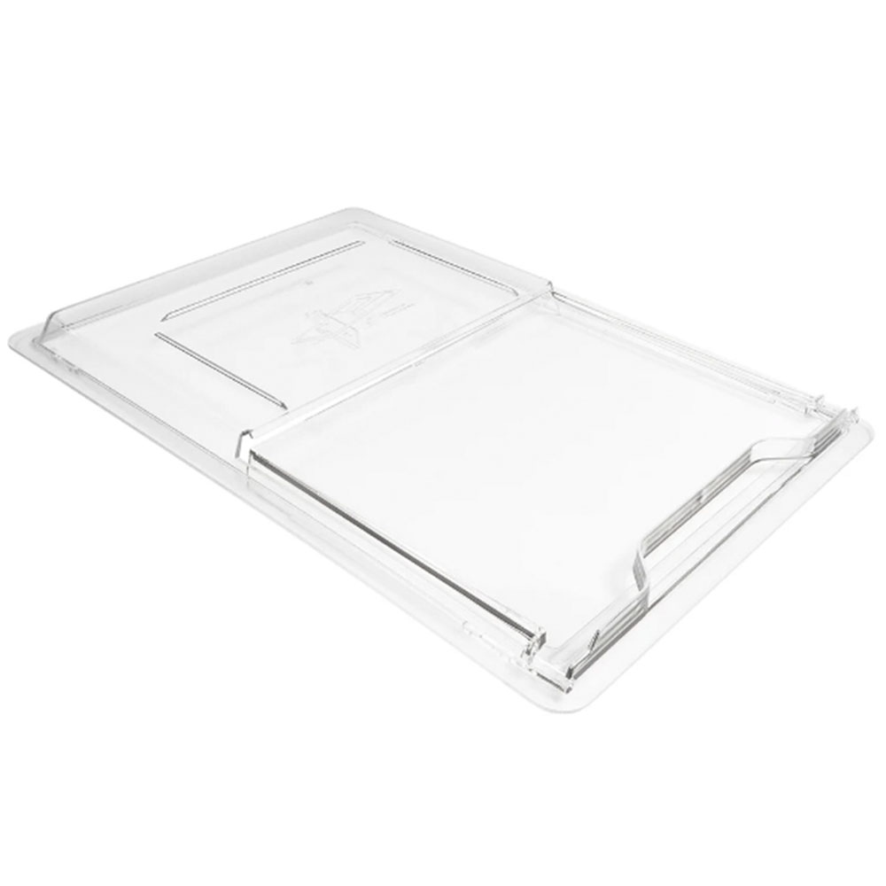 Tapa corrediza para caja alimentos 1826 policarbonato transparente Cambro