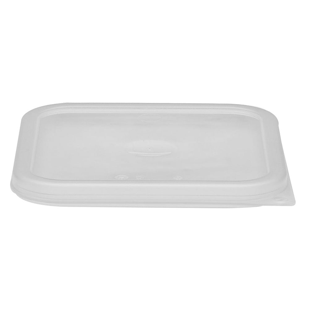 Tapa para los recipientes cuadrados 1.9 y 3.8lt translucido Cambro