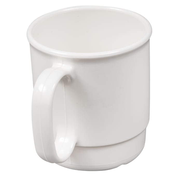 Taza policarbonato apilable 8 oz blanco Cambro