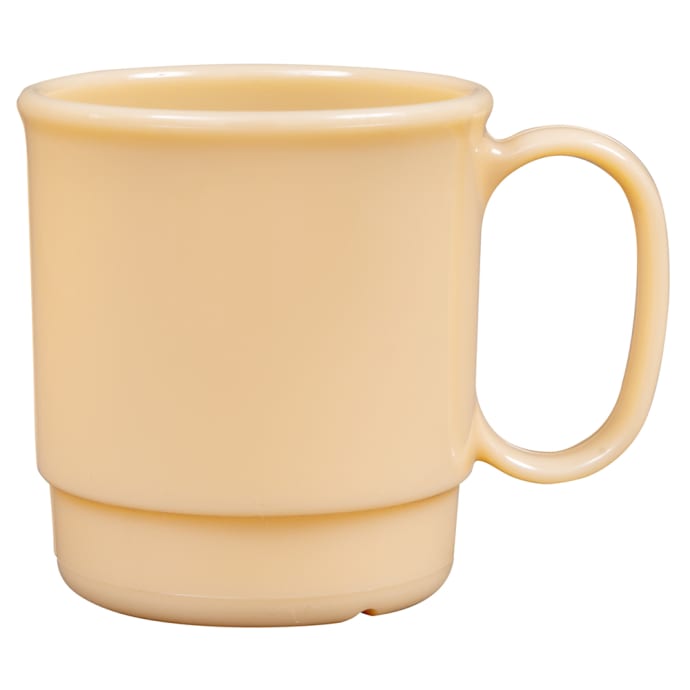 Taza policarbonato apilable 8 oz beige Cambro