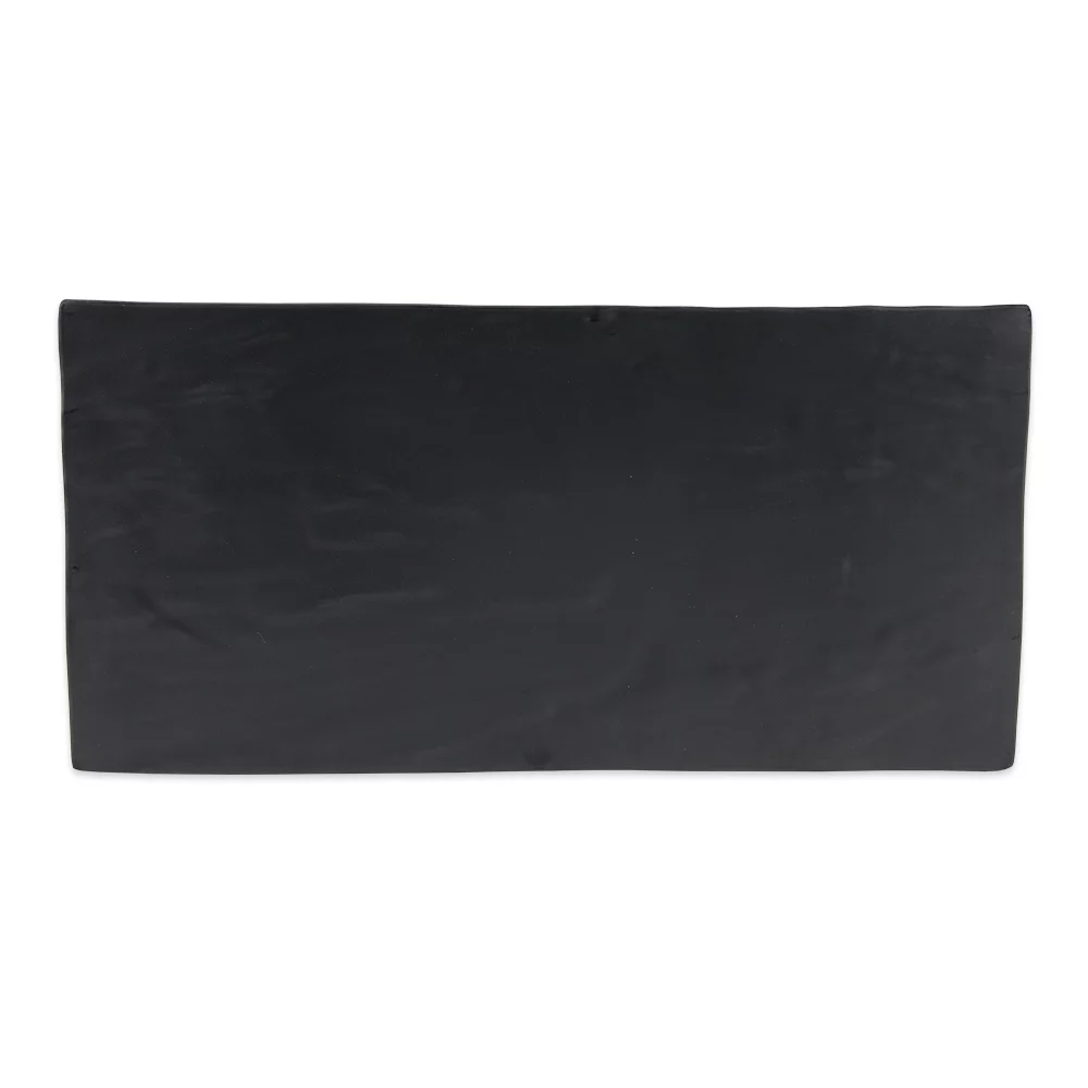 Tabla de exhibición en melamina acabado piedra negra de 14" x 7" - GET