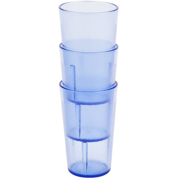 Vaso de color Colorware de 5 oz. azul pizarra - Cambro
