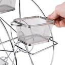 Canastilla para servir con asas redondas (4" x 3.25") - GET