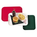 Bandeja servicio polipropileno 36 x 46cm naranja Cambro