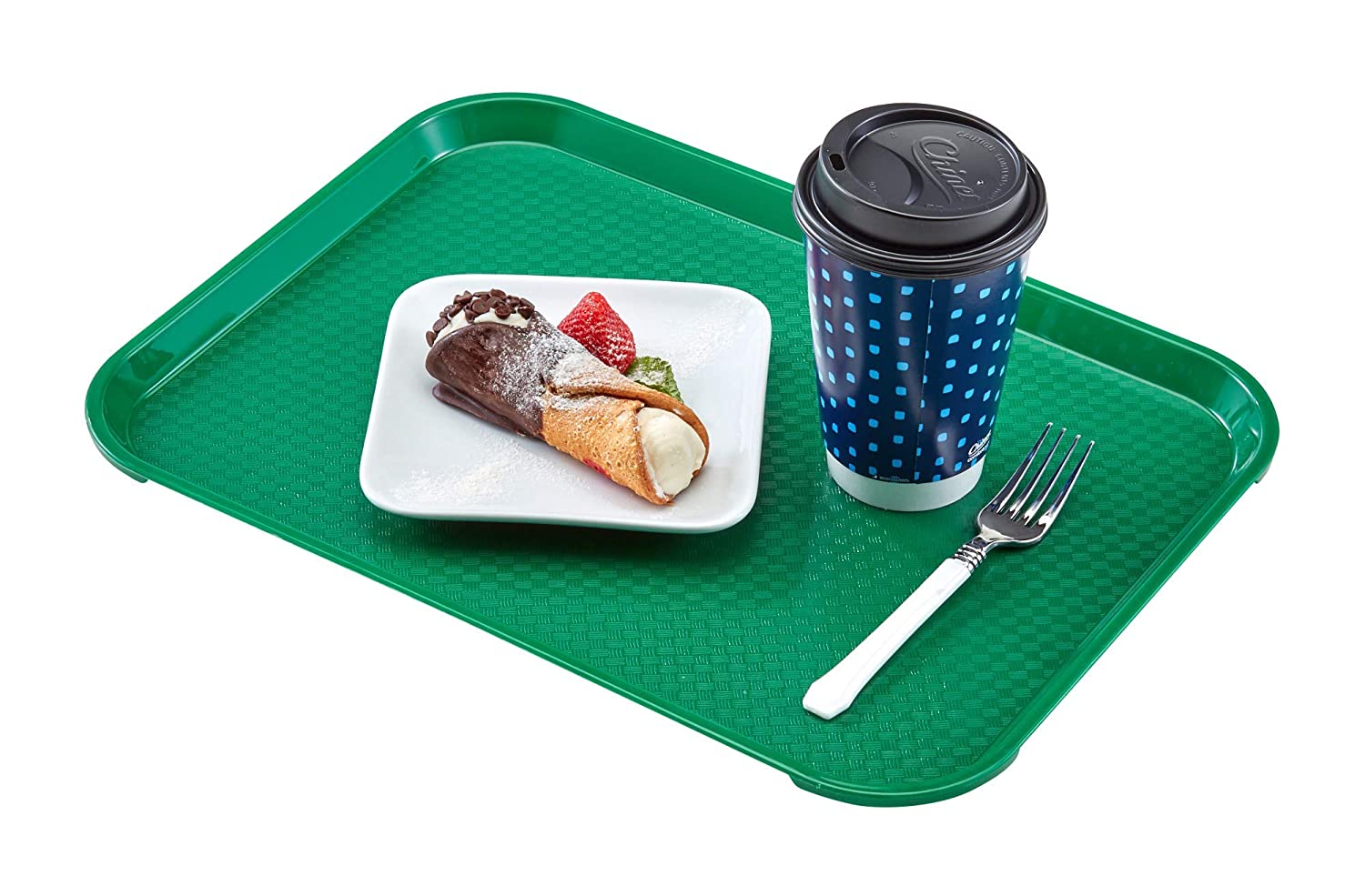 Bandeja servicio polipropileno 36 x 46cm verde Cambro