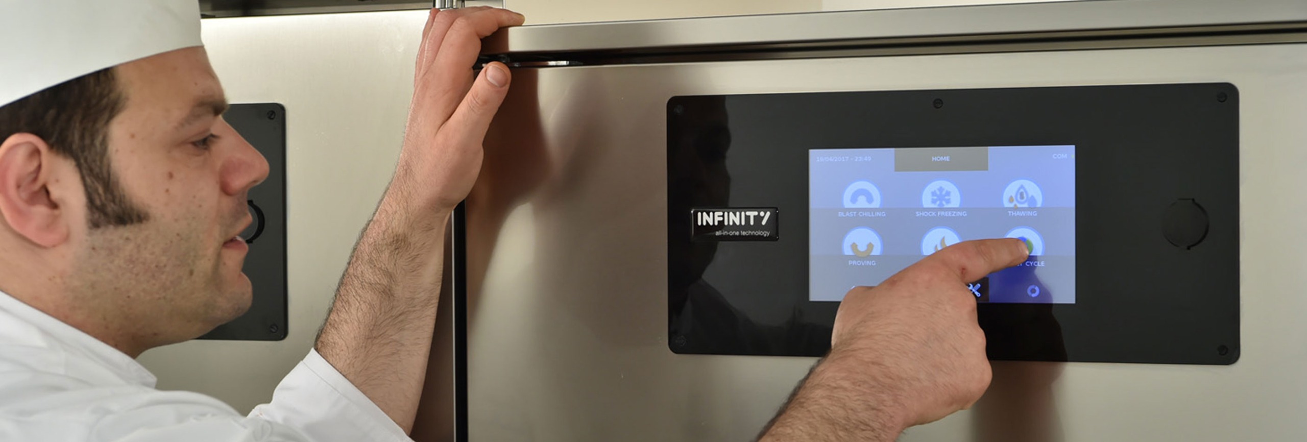 Abatidor de temperatura Infinity 40 Start con unidad de 9 HP incluida y válvula de expansión - Afinox