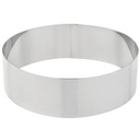 Anillo para torta de 10 &quot;, acero inoxidable - American Metal Craft