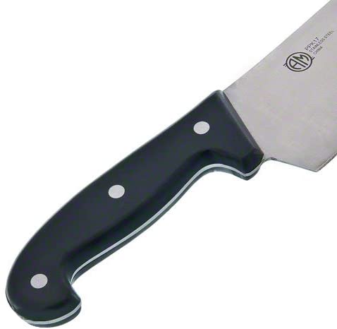 Cuchillo para pizza de 18 &quot;con mango doble, acero inoxidable - American Metal Craft