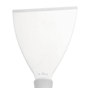 Raspador espátula biselada de 4.5" mango blanco - Browne