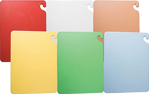 Juego 6 tablas de corte  15x20x1/2" san jamar