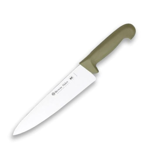 Cuchillo cocinero 25.4cm con mango beige, acero inoxidable - Browne Halco