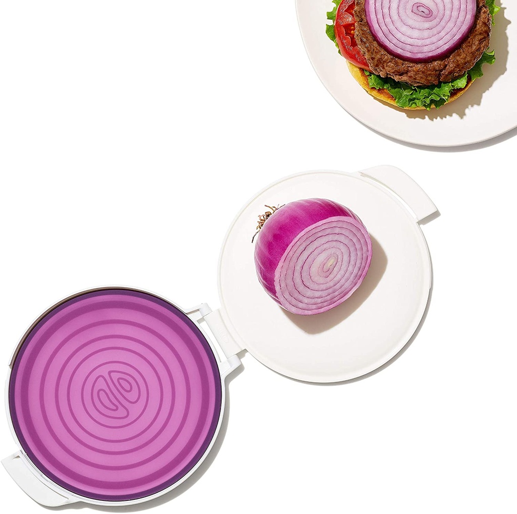 Set para guardar vegetales en silicona Cut & Keep - Oxo