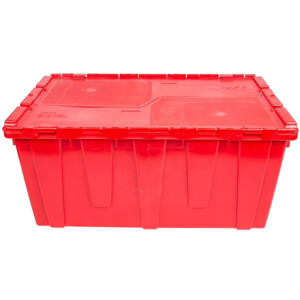 Caja porta samovar tapa segura plastico rojo Vollrath