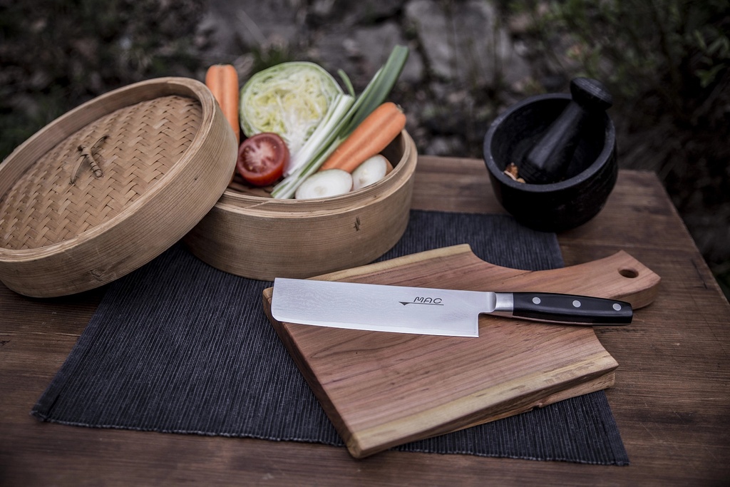 Cuchillo vegetales 7.1" Damascus - Mac