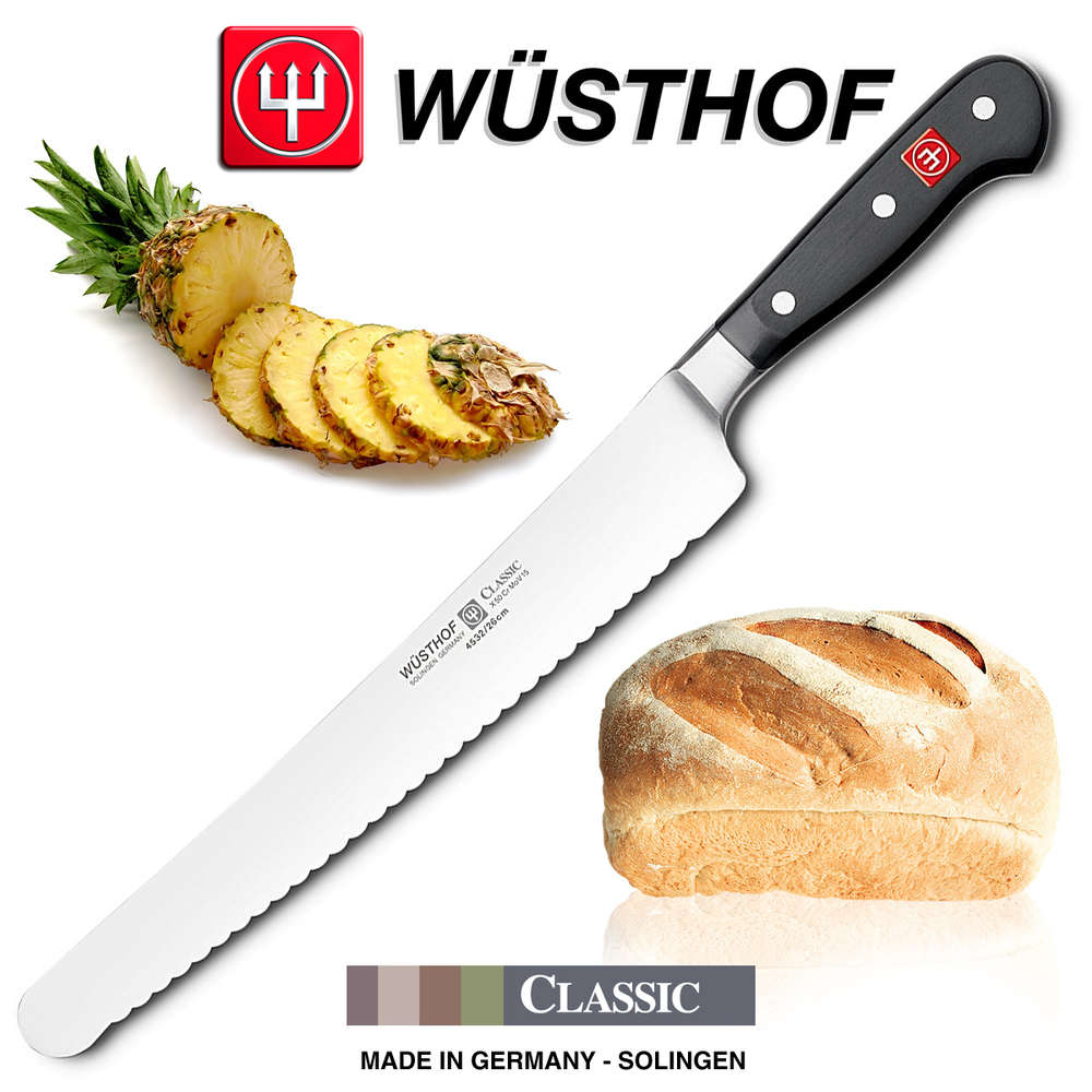 Cuchillo Super Slicer para pan 25 cm classic - Wusthof