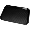 Bandeja servicio 26.5 x 34.5cm polipropileno negro - Cambro USA