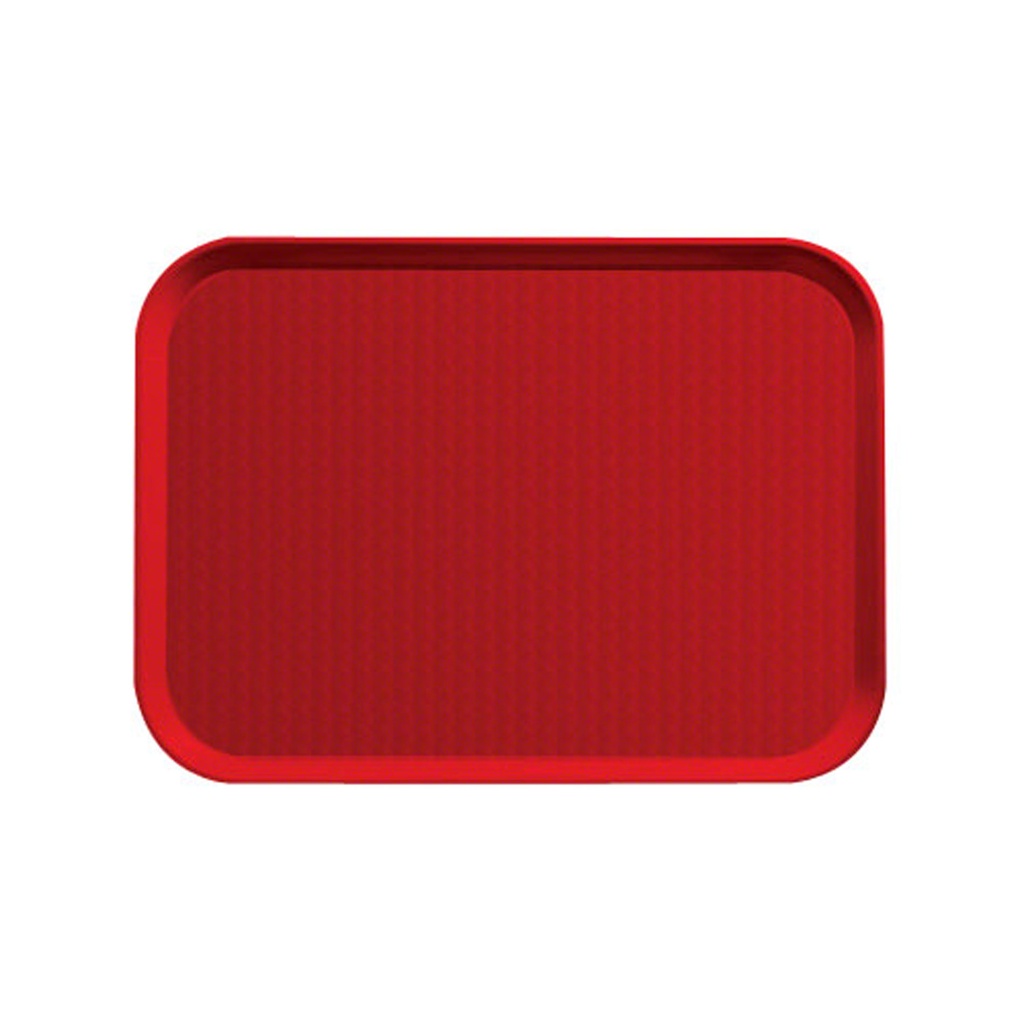 Bandeja servicio 26.5 x 34.5cm polipropileno rojo - Cambro