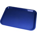 Bandeja servicio 26.5 x 34.5cm polipropileno azul - Cambro USA