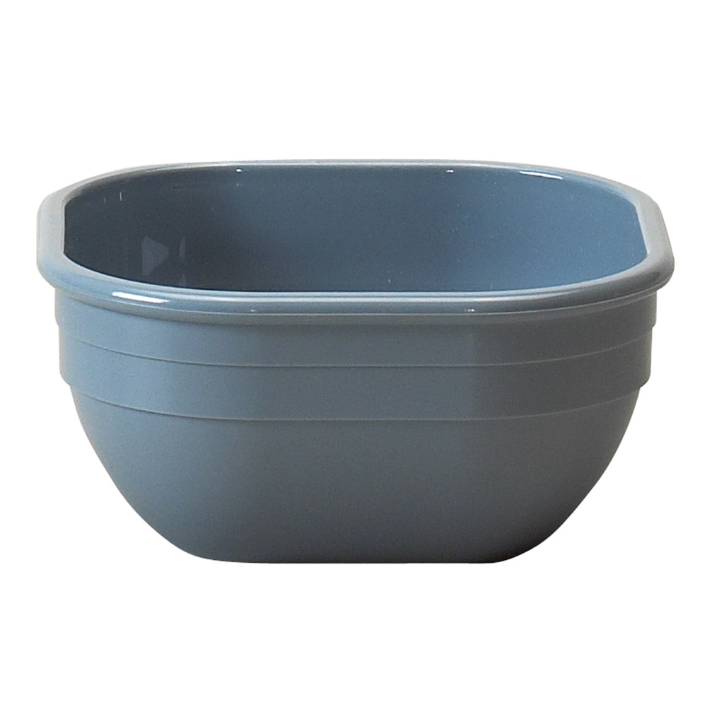 Tazon cuadrado 9 oz policarbonato azul - Cambro USA