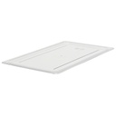 Tapa plana azafate full policarbonato transparente - Cambro China