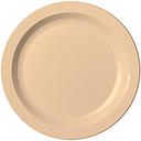 Plato policarbonato borde delgado 25.4cm beige - Cambro