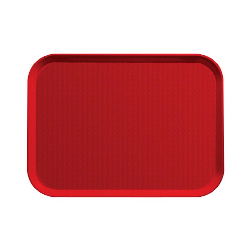 Bandeja servicio 30 x 41cm polipropileno rojo - Cambro