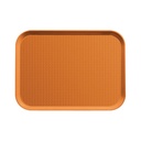 Bandeja servicio 30 x 41cm polipropileno naranja - Cambro China