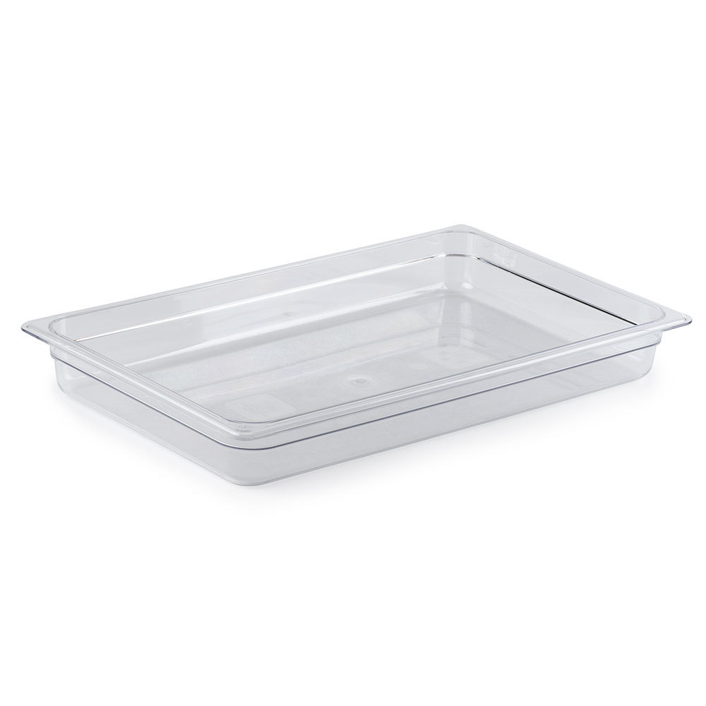 Recipiente full policarbonato 8.5lts. transparente 6.5 cm profundidad - Cambro China