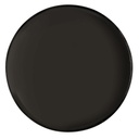 Bandeja antideslizante redonda fibra vidrio 40.5 cm negra Cambro