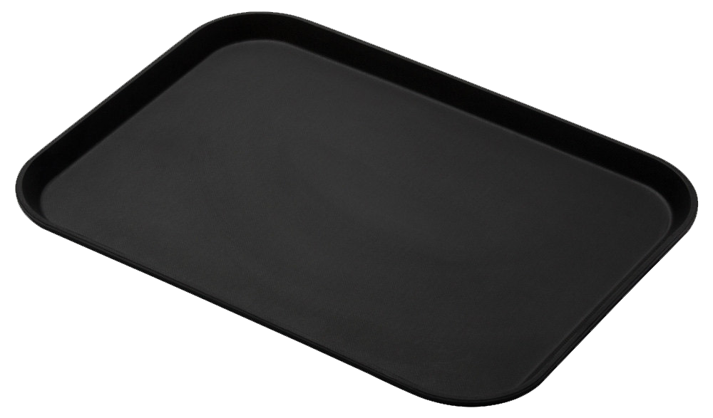 Bandeja antideslizante rectangular fibra de vidrio 40.5 x 56 cm negro - Cambro China