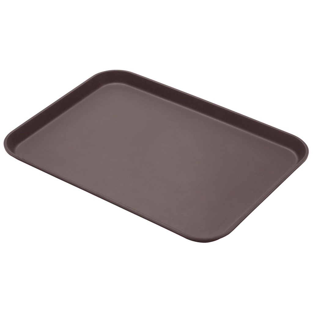 Bandeja antideslizante rectangular fibra de vidrio 40.5 x 56 cm bronceado - Cambro