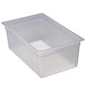 Recipiente full polietileno translucido no aplica para tapa de sello 25.6 lts - Cambro