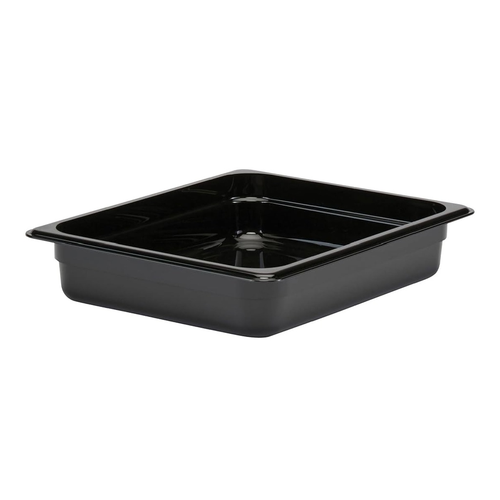 Azafate policarbonato negro GN 1/2, capacidad 3.9 lt - Cambro China