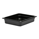 Azafate policarbonato negro GN 1/2, capacidad 3.9 lt - Cambro China