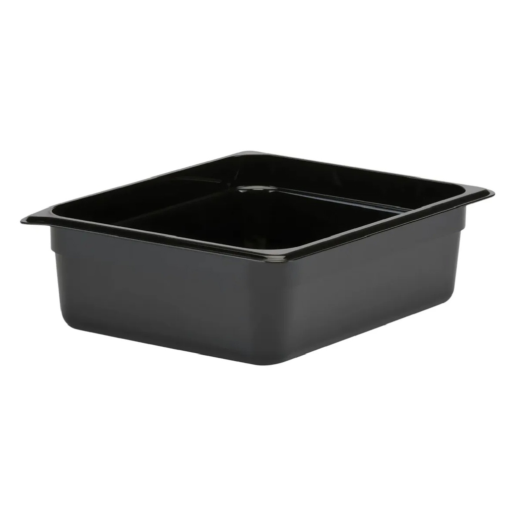 Azafate policarbonato negro GN ½, capacidad 5.9 lt - Cambro China