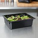 Azafate policarbonato negro GN 1/2, capacidad 5.9 lt - Cambro